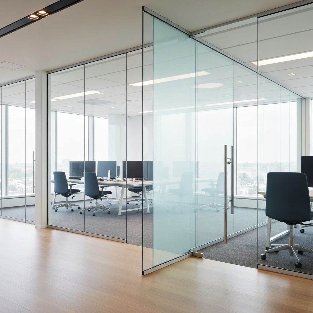 Instalação profissional de vidros